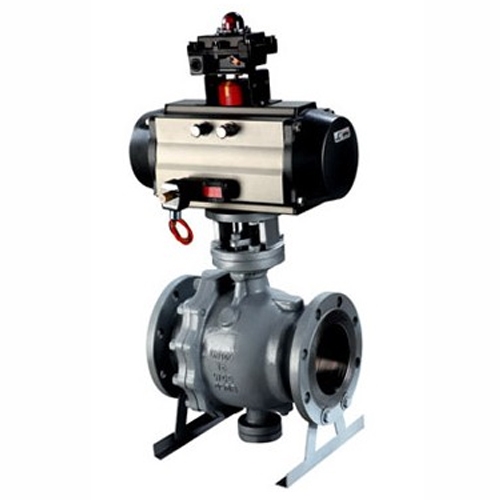 Q647H气动固定球阀