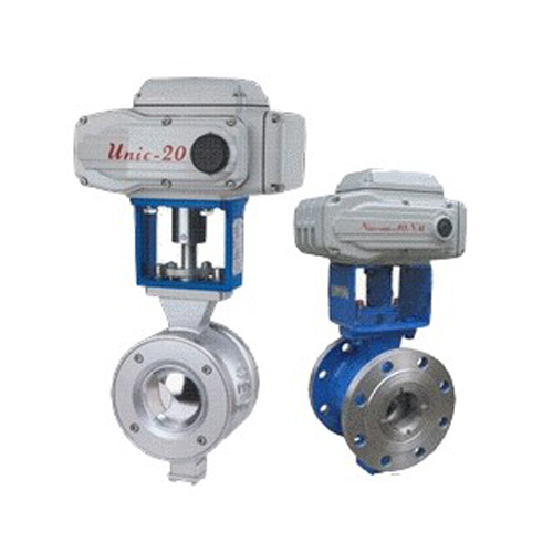 高乔电动V型调节球阀