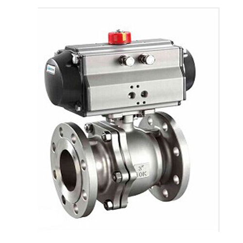 高乔Q641F气动法兰球阀