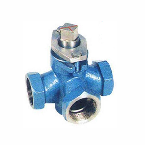 X14W三通内螺纹不锈钢旋塞阀厂家