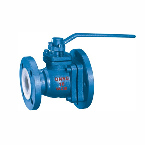 FQ41F46衬氟放料球阀